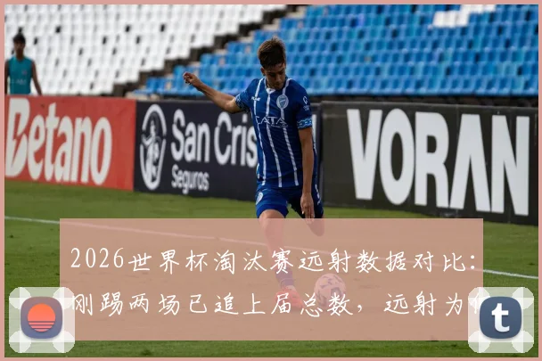 2026世界杯淘汰赛远射数据对比：刚踢两场已追上届总数，远射为何成稀缺品？